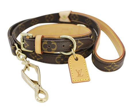 louis vuitton dog collar's|Louis Vuitton dog lead.